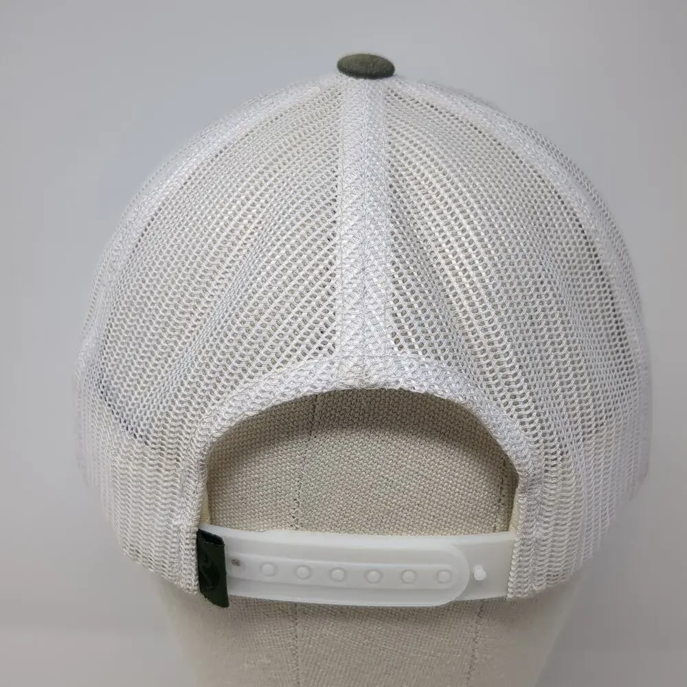 Hooey Snapback Trucker Hat Green One Size Adjustable Embroidered Mesh Back - Picture 6 of 9